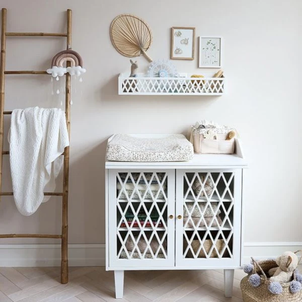 Cam Cam Harlequin Commode White 3 Cam Cam Harlequin Commode White - Afbeelding 3