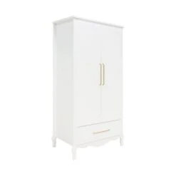 Bopita Elena Kledingkast 2-Deurs XL Wit -Kindermeubels Winkel 2 deurskast xl met lade elena wit 3 e120