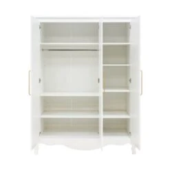 Bopita Elena Kledingkast 3-Deurs Wit -Kindermeubels Winkel 3 deurskast elena wit 1 b16a