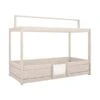 LIFETIME Kidsrooms 4 In 1 Bedcombinatie Met Dakinstructie Luxe Whitewash