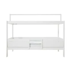LIFETIME Kidsrooms 4 In 1 Bedcombinatie Met Dak Wit Gelakt -Kindermeubels Winkel 47611 10 v2 01 51b6