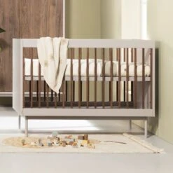 Europe Baby Japandi Babybed - 70 X 140 Cm -Kindermeubels Winkel Japandi SFEER wieg 3f41