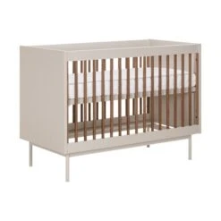 Europe Baby Japandi Babybed - 60 X 120 Cm -Kindermeubels Winkel Japandi ledikant 2 364c