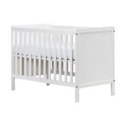 Europe Baby Ralph II Babybed Mat Wit 60 X 120 Cm -Kindermeubels Winkel Ralph ledikant wit 2 47aa