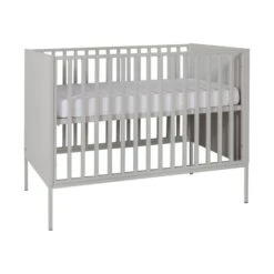Kidsmill Amy Babybed Grijs 70 X 140 Cm -Kindermeubels Winkel amy ledikant 2 zonder lade 1 e4ea