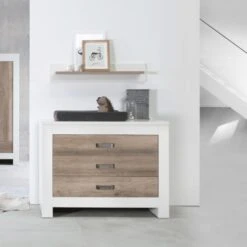 Kidsmill Long Island Commode Wit -Kindermeubels Winkel babykamer costa2 2017 2 a393