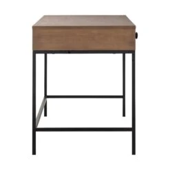 Europe Baby Beau Bureau Walnoot Incl. Metalen Onderstel -Kindermeubels Winkel beau walnoot bureau metalen onderstel 3 974a