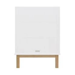 Bopita Mika Ledikant Wit / Eiken 60 X 120 Cm -Kindermeubels Winkel bed 60x120 mika white oak 4 fa64