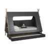 BLN Kids Tipi Bed Grijs Incl. Bedlade 90 X 200 Cm