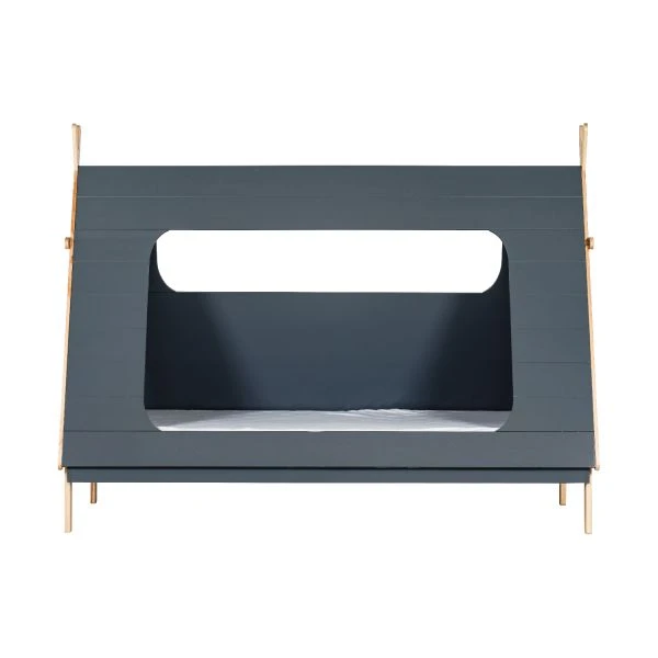 BLN Kids Tipi Bed Grijs 90 X 200 Cm