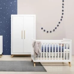 Bopita Fenna Babybed Wit / Naturel 60 X 120 Cm -Kindermeubels Winkel bopita fenna babybed wit 60 x 120 cm sfeer f873