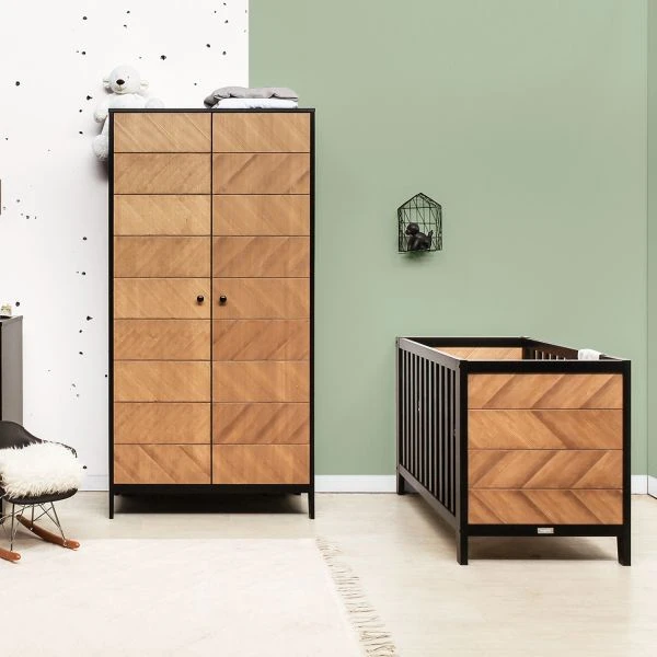 Bopita Job Babybed Vintage Honey 60 X 120 Cm - Afbeelding 3