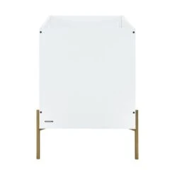 Kidsmill Boutique Babybed Wit / Bras 60 X 120 Cm -Kindermeubels Winkel boutique ledikant wit bras 3 6325