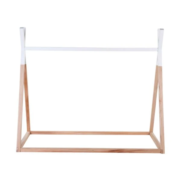 Childhome Bedframe Naturel / Wit 70 X 140 Cm 1 Childhome Bedframe Naturel / Wit 70 X 140 Cm