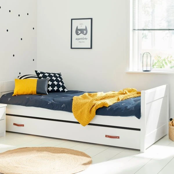 Cool Kids Bed Wit 90 X 200 Cm 2 Cool Kids Bed Wit 90 X 200 Cm - Afbeelding 2