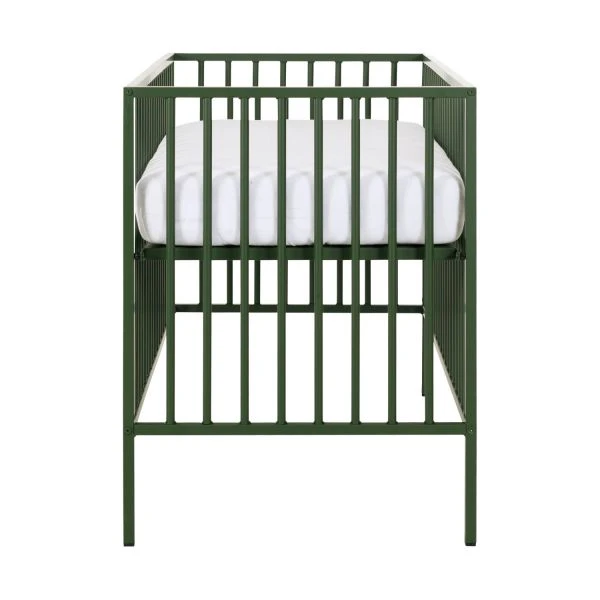 Europe Baby Liam Babybed Metaal Dark Green 60 X 120 Cm - Afbeelding 3