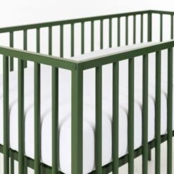 Europe Baby Liam Babybed Metaal Dark Green 60 X 120 Cm -Kindermeubels Winkel europe baby liam babybed metaal dark green 60 x 120 cm 7 8dd8
