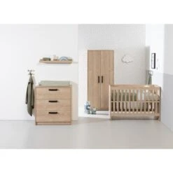Europe Baby Nova Commode Eiken -Kindermeubels Winkel europe baby nova commode eiken 5 5b42