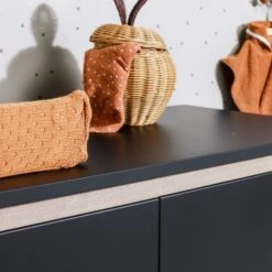 Europe Baby Sterre Commode XL Zwart / Oak -Kindermeubels Winkel europe baby sterre commode xl zwart oak 1 fa45