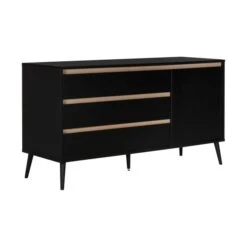 Kindermeubels Winkel -Kindermeubels Winkel europe baby sterre commode xl zwart oak 2 da60