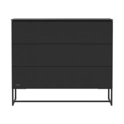 Kidsmill Modular 2 Commode 3L Mat Zwart - Zwart - Mat Zwart