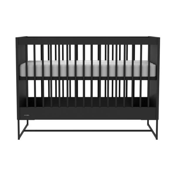 Kidsmill Modular 2 Babybed Mat Zwart - Zwart - 60 X 120 Cm - Afbeelding 2