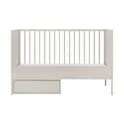 Kidsmill Amy Babybed Oatmeal 70 X 140 Cm -Kindermeubels Winkel junior grote lade amy 1 b 08c0