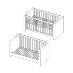 Kidsmill Alaska Babybed Wit Mat 70 X 140 Cm -Kindermeubels Winkel kidsmill alaska babybed wit mat 70 x 140 cm a0c9