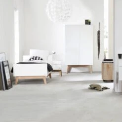 Kidsmill Sixties Bed Wit Mat / Naturel 90 X 200 Cm -Kindermeubels Winkel kidsmill bed sixties sfeer naturel 87b4