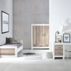 Kidsmill Long Island Bed 90 X 200 Cm Wit -Kindermeubels Winkel kidsmill long island kinderkamer 1 99f5