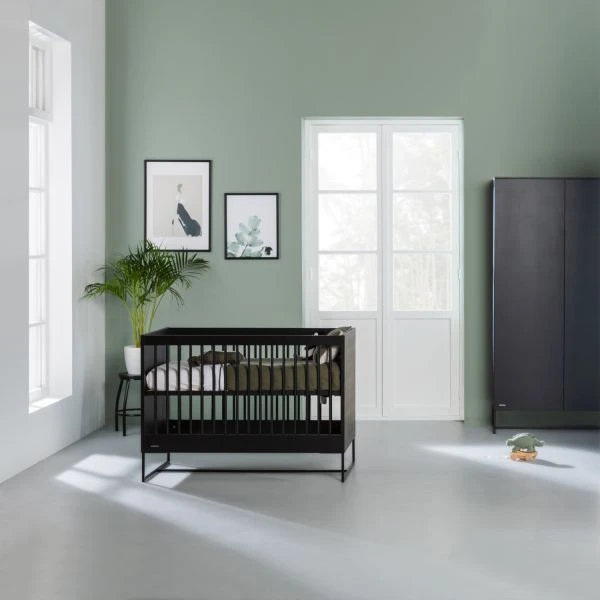 Kidsmill Modular 2 Babybed Mat Zwart - Zwart - 60 X 120 Cm - Afbeelding 5