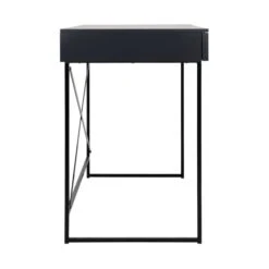 Kidsmill Modular 2 Bureau Mat Zwart -Kindermeubels Winkel kidsmill modular 2 bureau mat zwart zijkant 6bb5