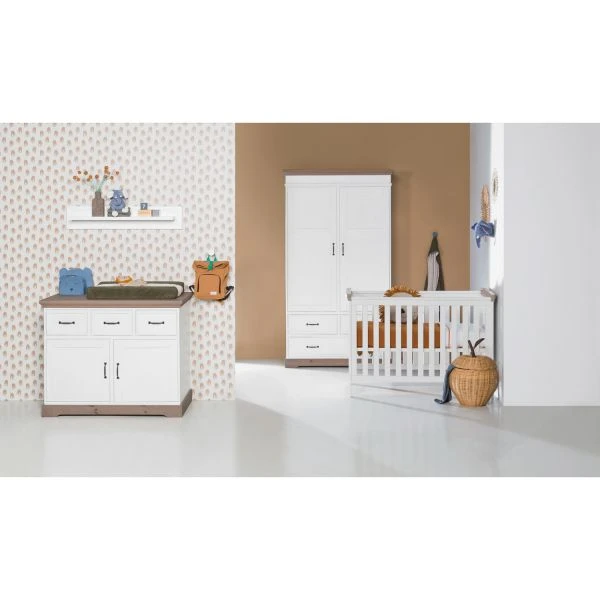 Kidsmill Savigno Babybed 70 X 140 Cm Grijs Zonder Kruis - Afbeelding 4