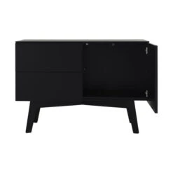 Kidsmill Sixties Commode Zwart Mat -Kindermeubels Winkel kidsmill sixties commode zwart mat 5 43c1
