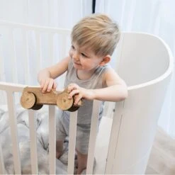 Leander Classic Meegroeibed Incl. Juniorkit White -Kindermeubels Winkel leander babybed white 8 1 e060