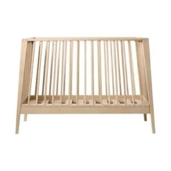 Leander Linea Babybed Beech