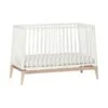 Leander Luna Babybed White / Oak 60 X 120 Cm