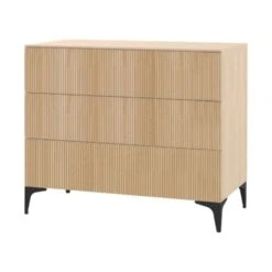 Kidsmill Levi Commode Naturel Eiken -Kindermeubels Winkel levi commode eiken ronde poot 2 2 ea77
