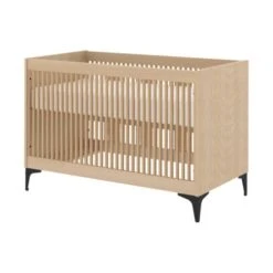 Kidsmill Levi Ledikant Naturel Eiken 60 X 120 Cm -Kindermeubels Winkel levi ledikant 60x120 eiken ronde poot 2 2 6637