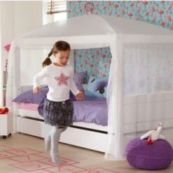 Kindermeubels Winkel -Kindermeubels Winkel life time 4 in 1 bedcombinatie sfeer wit gelakt f14c