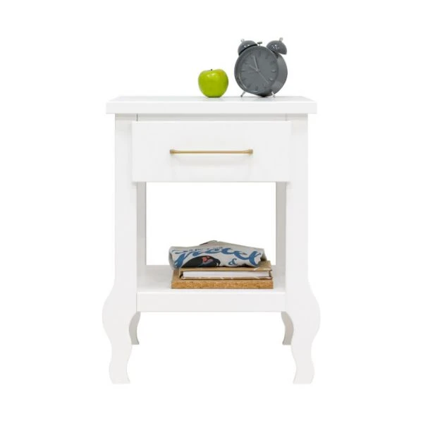 Bopita Elena Nachtkastje Wit 4 Bopita Elena Nachtkastje Wit - Afbeelding 4