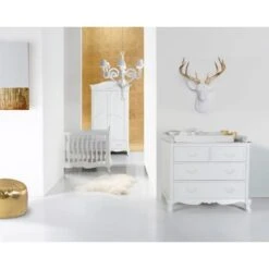 Kidsmill Royal Babybed Wit 60 X 120 Cm -Kindermeubels Winkel royal sfeer 1 1 1caf