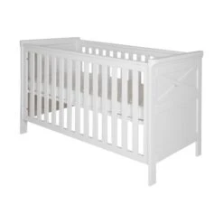Kidsmill Savigno Babybed 70 X 140 Cm Wit Met Kruis