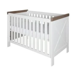 Kidsmill Savigno Babybed Met Kruis Grijs 60 X 120 Cm