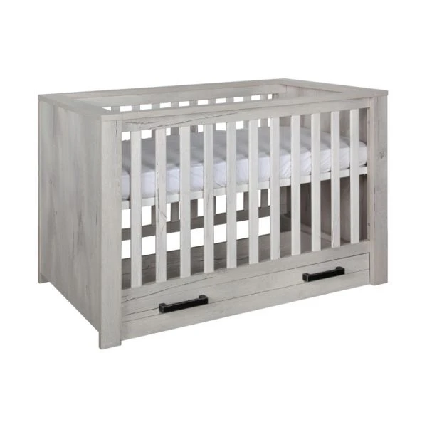 Kidsmill Sem Nautic Babybed Met Lade Grijs 60 X 120 Cm