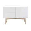Kidsmill Sixties Commode Wit Mat / Naturel