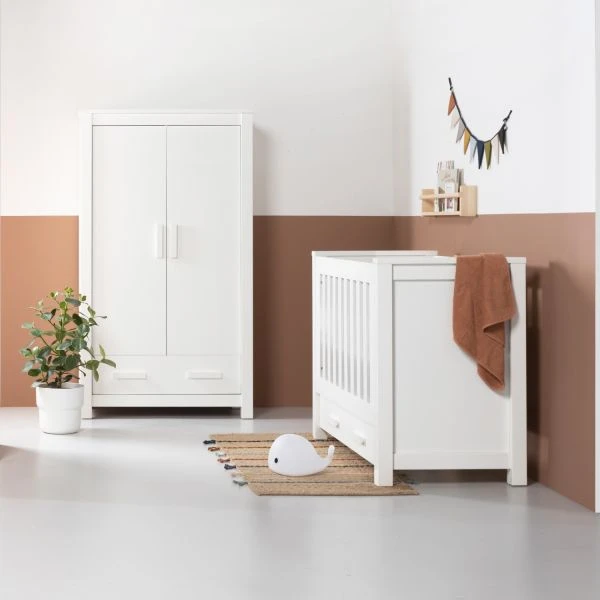 Europe Baby Juno Babybed Met Lade Wit 60 X 120 Cm - Afbeelding 5