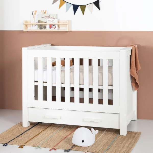 Europe Baby Juno Babybed Met Lade Wit 60 X 120 Cm - Afbeelding 4