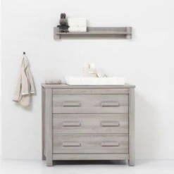 Europe Baby Juno Commode Grijs 8 Europe Baby Juno Commode Grijs -Kindermeubels Winkel twf juno commode grijs 4 838e
