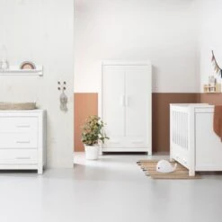 Europe Baby Juno Commode Wit -Kindermeubels Winkel twf juno commode wit 5 648c